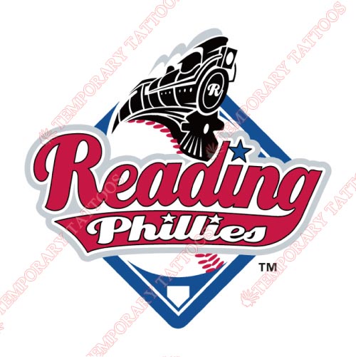Reading Fightin Phils Customize Temporary Tattoos Stickers NO.7866